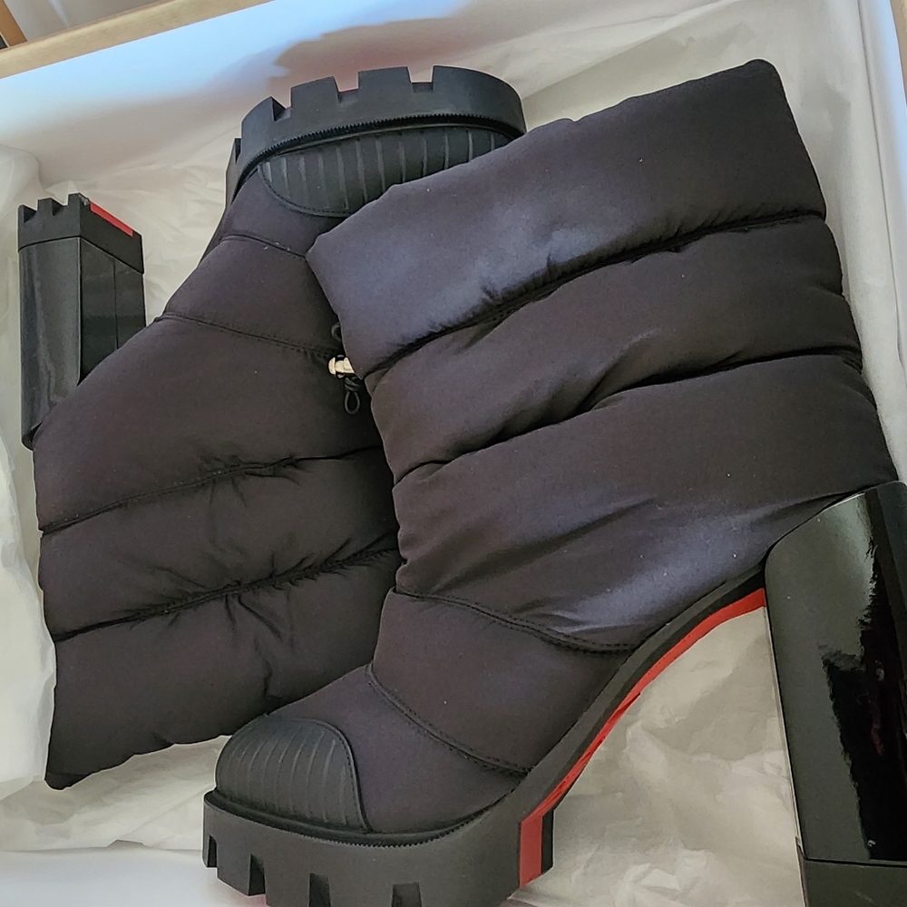 Christian Louboutin Oriona Lug Ankle Boot